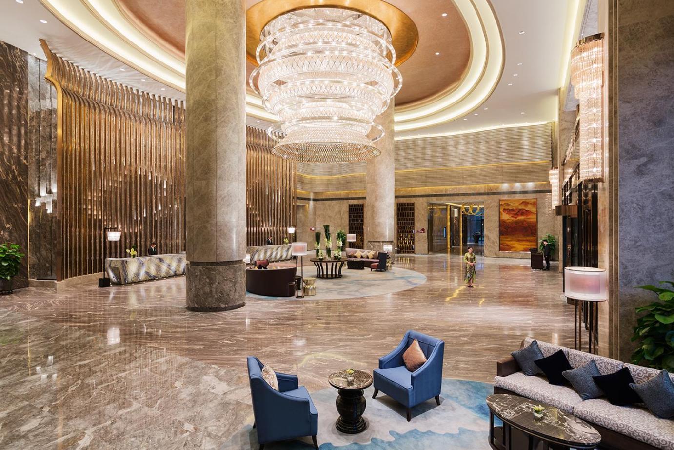 Wanda Realm Longyan Hotel Bagian luar foto