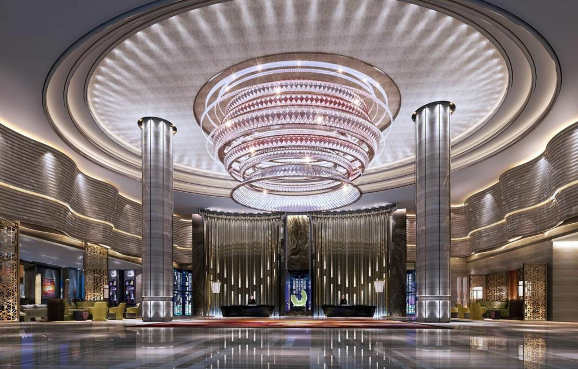 Wanda Realm Longyan Hotel Bagian luar foto