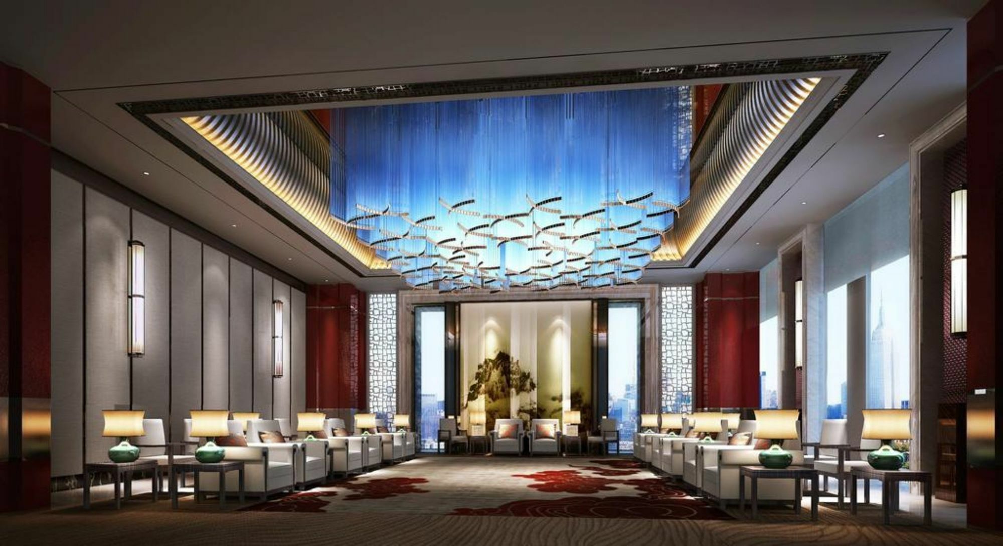 Wanda Realm Longyan Hotel Bagian luar foto