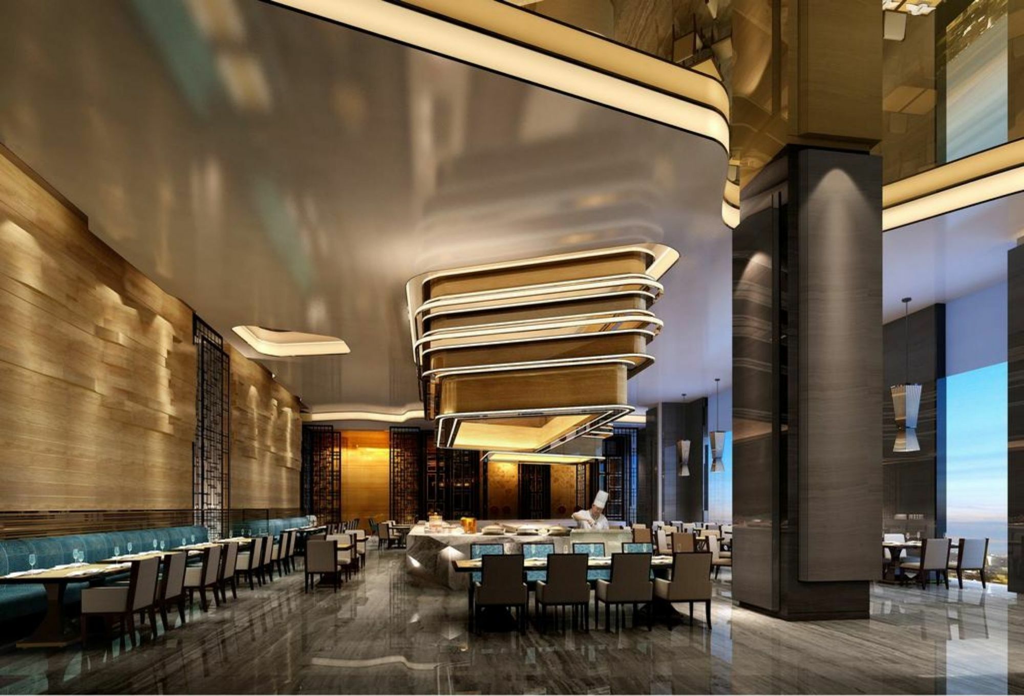 Wanda Realm Longyan Hotel Bagian luar foto