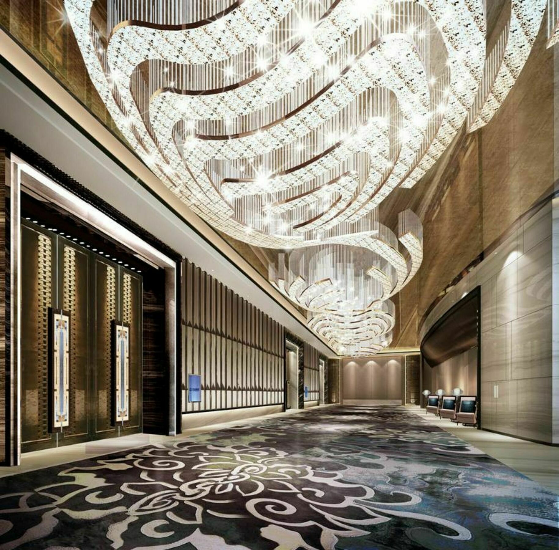 Wanda Realm Longyan Hotel Bagian luar foto