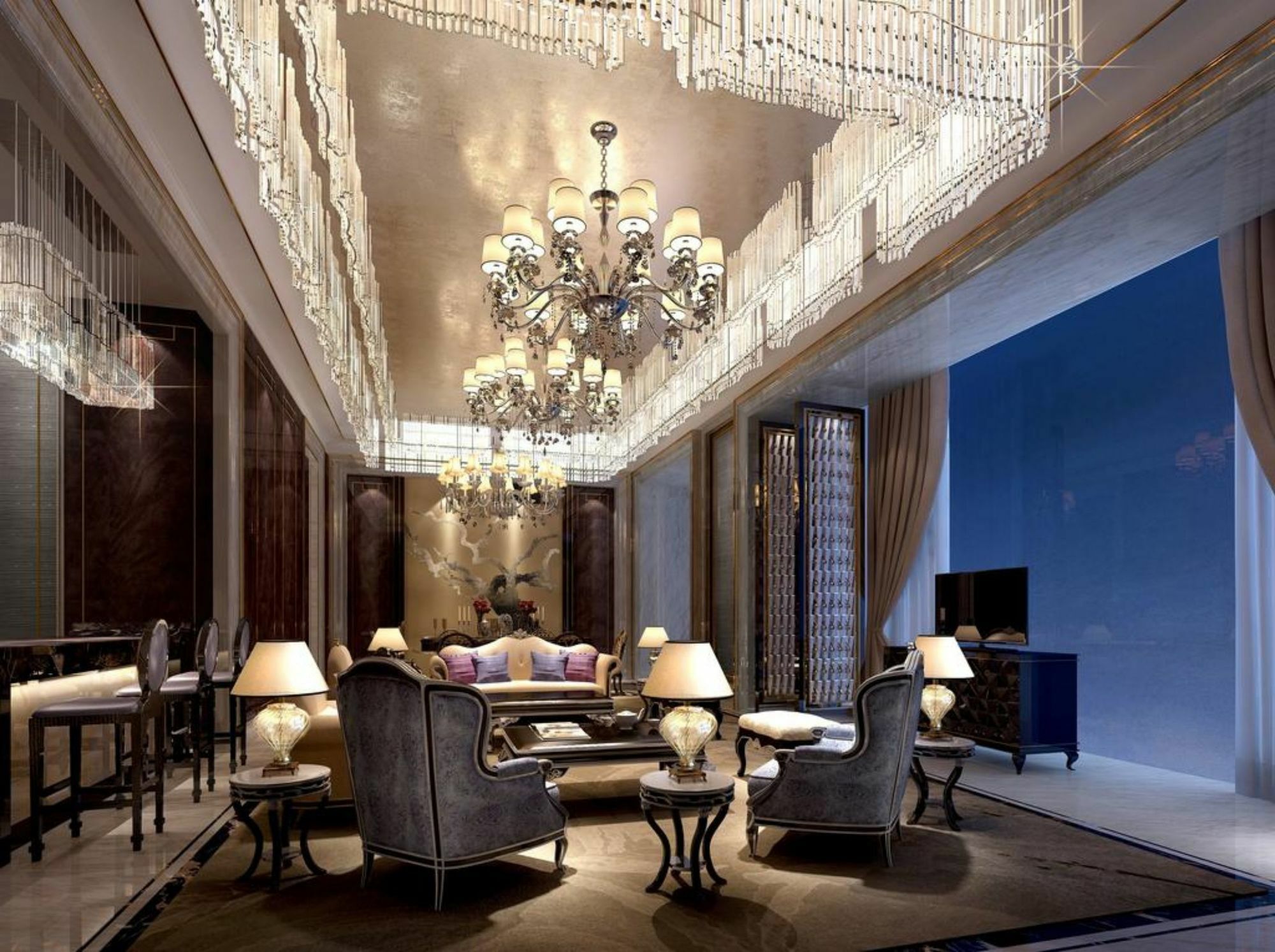 Wanda Realm Longyan Hotel Bagian luar foto